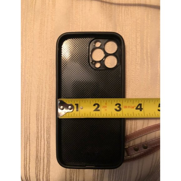 Crossbody Strap Lanyard / Card Holder Leather Case for iPhone 13 - Picture 5 of 9